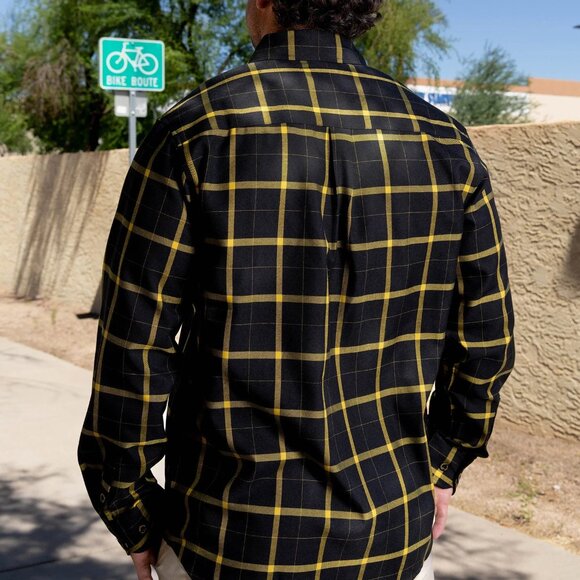 DIXXON Flannel MESSENGER Flannel Shirt - Men's L Tall - Picture 7 of 10